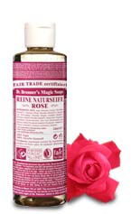 Dr. Bronners Bio Flüssigseife - Rose 240ml