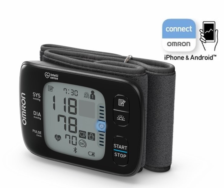 OMRON Blutdruckmessgerät Handgelenk RS7 Intelli IT