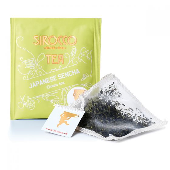 Sirocco Sencha: Bio-Qualität, voller Geschmack Sirocco Japanese Sencha: Traditioneller japanischer Grüntee mit einem milden und erfrischenden Geschmack.
