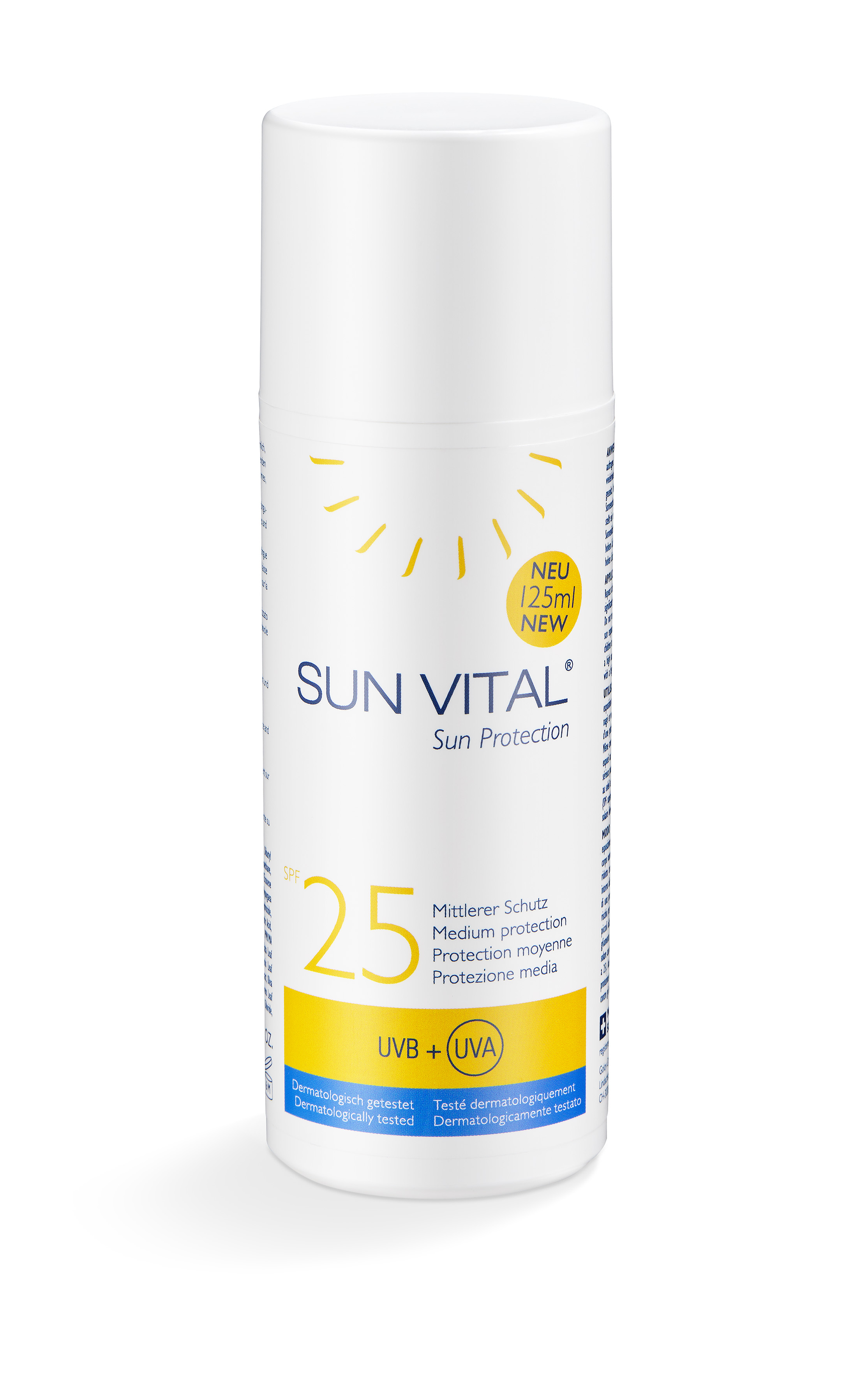 Sunvital Sun Protection SPF25 125ml