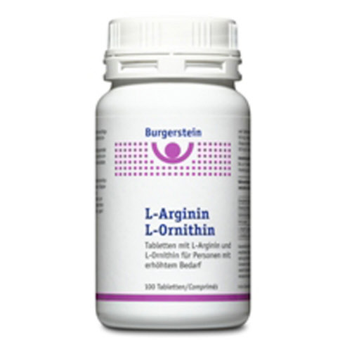 Burgerstein L-Arginin/L-Ornithin Tabl 100 Stk