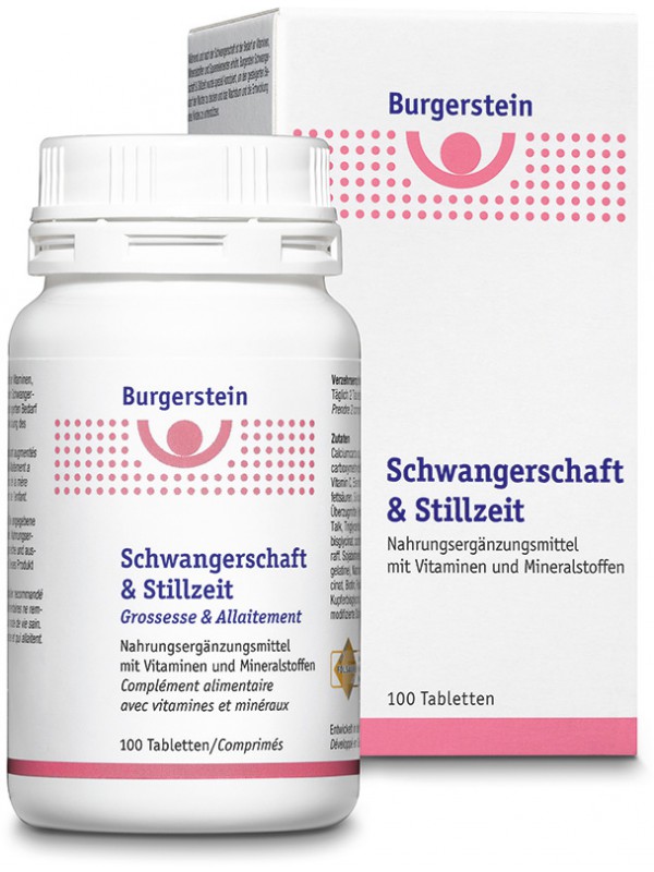 Burgerstein Schwangerschaft Stillzeit