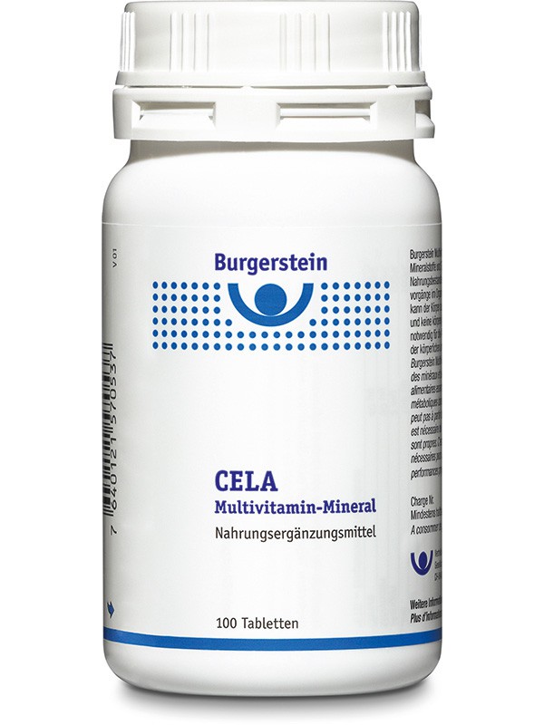 Burgerstein Multivitamin Mineral Cela Tabl 100 Stk