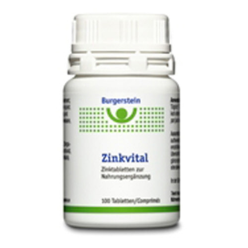 Burgerstein Zinkvital Tabl 14 mg Ds 100 Stk