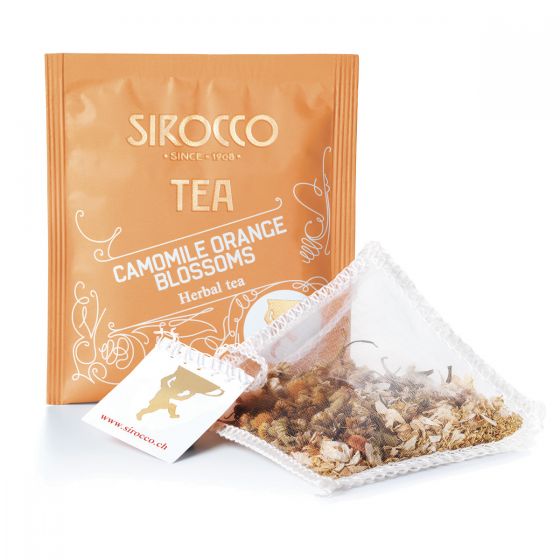 Sirocco Teebeutel Camomile Orange Blossoms 20 Stk