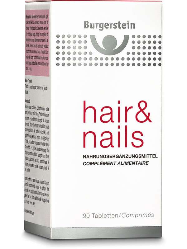 BURGERSTEIN Hair & Nails Tabl 240 Stk