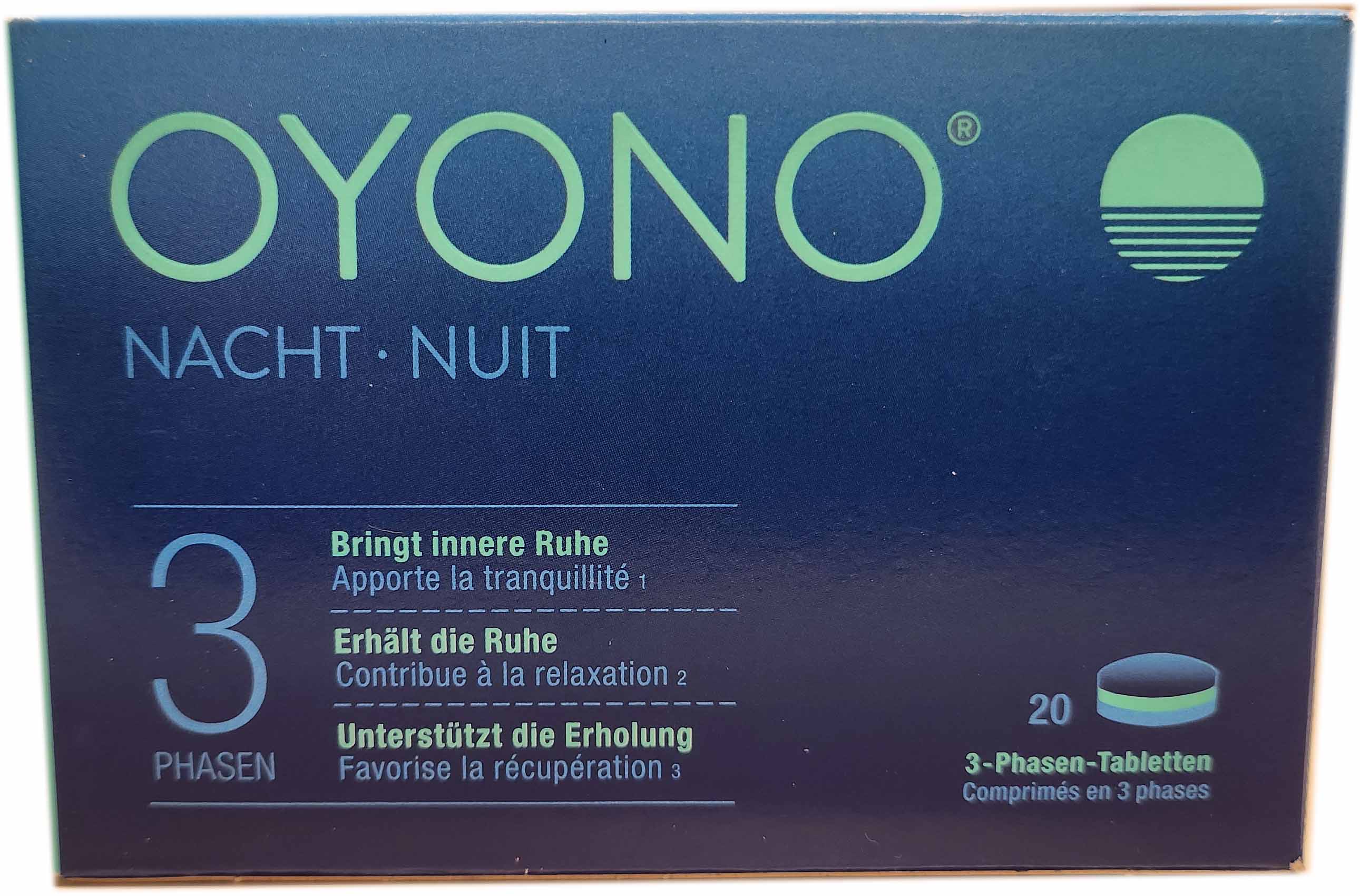 OYONO Nacht 3 - Phasen - Tabletten 20 Stk.