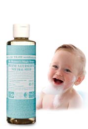 Dr. Bronners Bio Flüssigseife - Neutral/Baby Mild 60ml